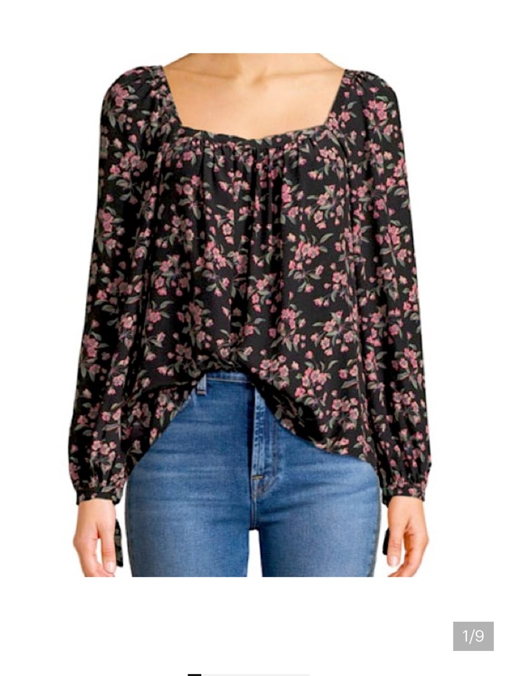 Rebecca Taylor Tilda Floral Silk Blouse